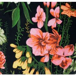 Fabric Swatch CA Velvet Flores 10x10cm