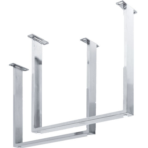 Base Tavola Chrome (2/Set)