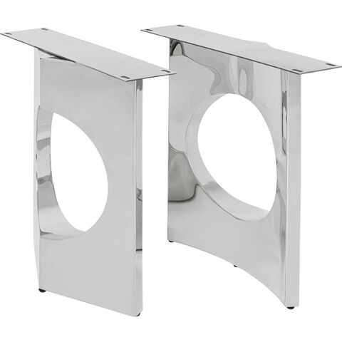 Base Tavola Oho Chrome (2/Set)