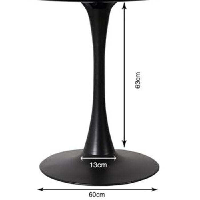 piètement de table Schickeria noir Ø110cm