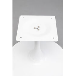 Pied de table basse Schickeria blanc Ø60cm