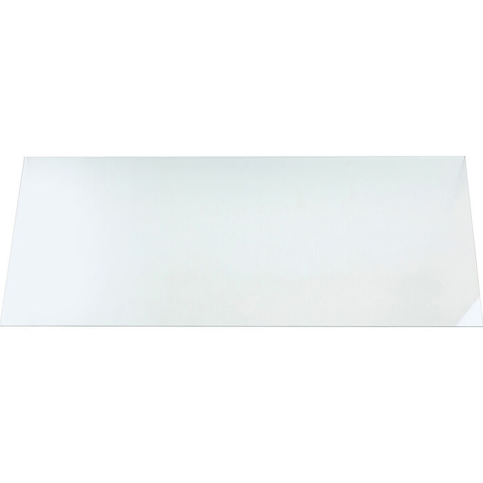 Table Top Glass Boston 160x40cm tempered clear