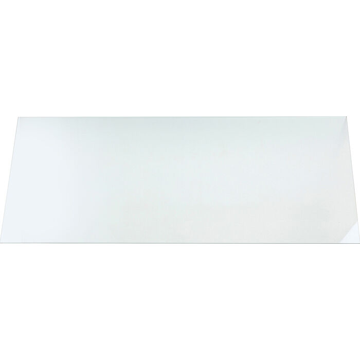 Tischplatte Glas 160x40cm ESG klar