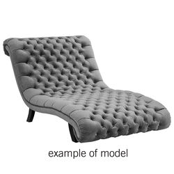 Chaise longue Desire 115cm Individual cuir 2