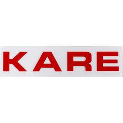 KARE Logo Plexiglass 71x18