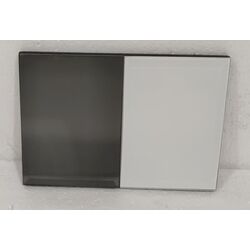 Echantillon de matériau Luxury gris blanc verre