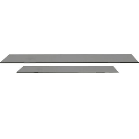 Glas Set Polar 8mm ESG Smoke 65x130cm (2/part)