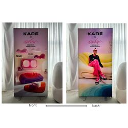 24731 - Einzelrahmen Display Karim Rashid  200x100cm