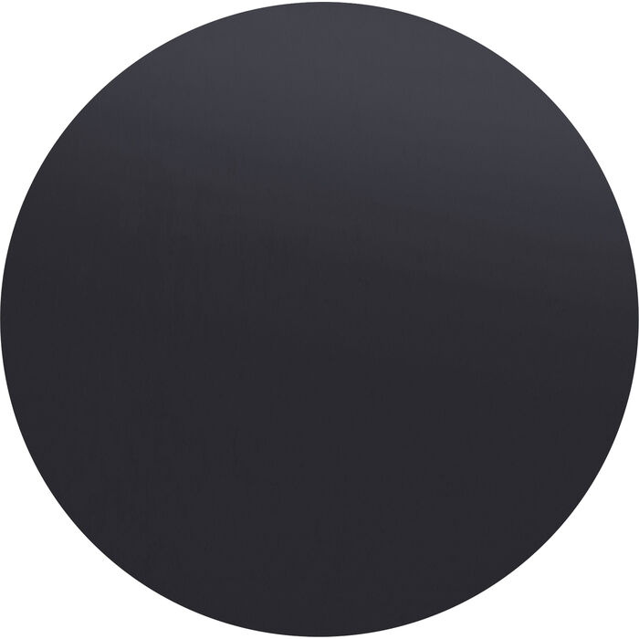 Tablero de mesa Schickeria negro Ø80cm