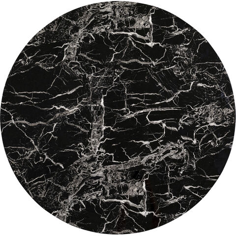 Table Top Schickeria Marble Black Ø80cm