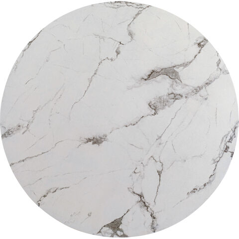 Table Top Schickeria Marble White Ø110cm