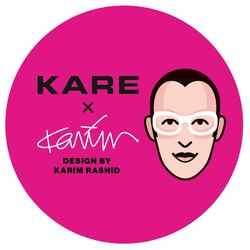 25891 - Sticker Kare x Karim 6x6cm (50/Set)