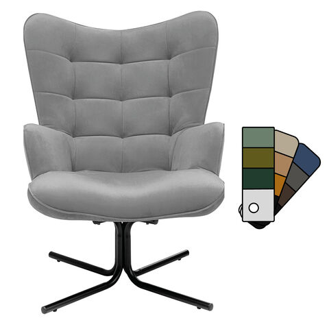 Swivel Armchair Oscar Cat 1 Individual Fabric