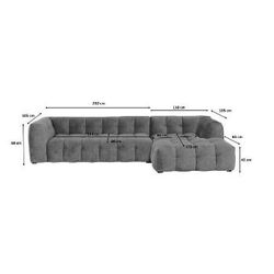 Corner Sofa Salamanca Left 320cm Cat1 Individual