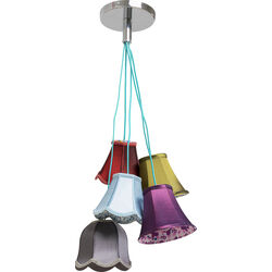 Pendant Lamp Saloon Flowers 5-lite