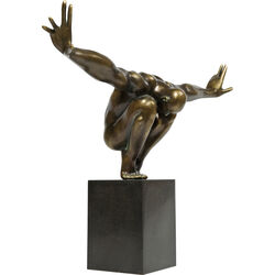 Deko Objekt Athlet Bronze 75cm