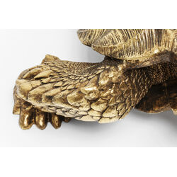 Figura decorativa Turtle oro grande