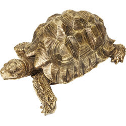 Figurine décorative Turtle doré GM