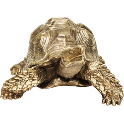 Deco Figurine Turtle Gold Big