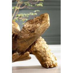 Figura decorativa Turtle oro grande