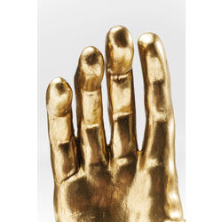 Deco Object Mano Gold 35cm