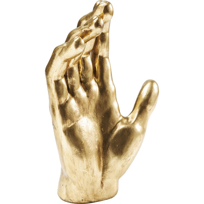 Deco Object Mano Gold 35cm