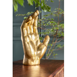 Oggetto decorativo Mano oro 35cm