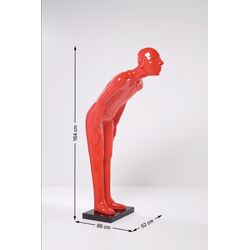 Deco Figurine Welcome Guest Red XL 164cm