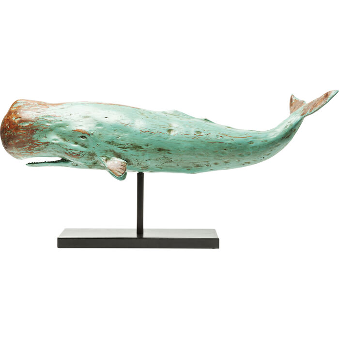 Deko Figur Whale Base 77cm