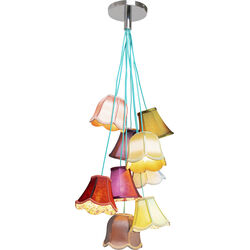 Pendant Lamp Saloon Flowers 9-lite