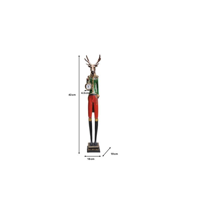 Tischuhr Gentleman Deer