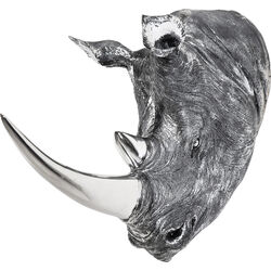 Cabeza deco Rhino Antique