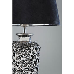 Lampada da tavolo Rose argento 57cm