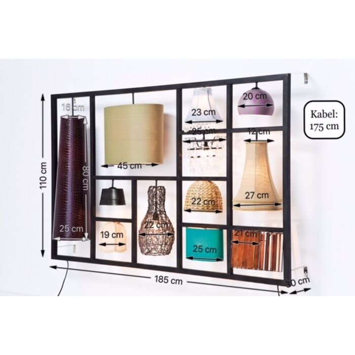 Wandleuchte Parecchi Art House