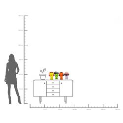 Kopfhörerständer Transparent Sortiert 29cm