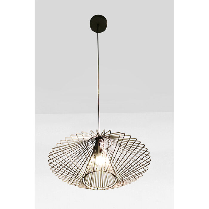 Pendant Lamp Modo Wire Round Black KARE Design