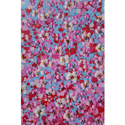 Cuadro Touched Flower Boat azul rosa 120x160cm