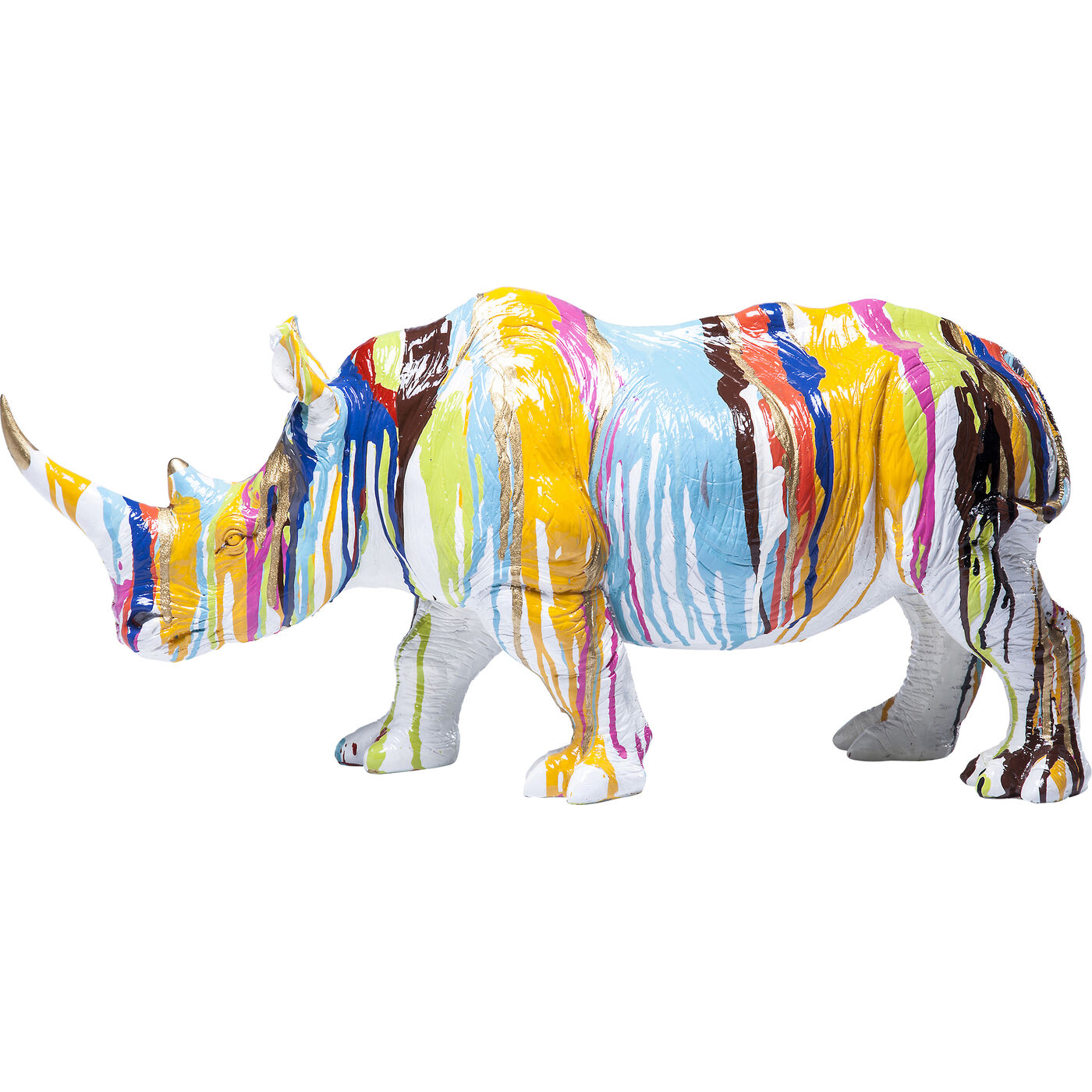 [37348] Figura decorativa Rhino Colore 26cm