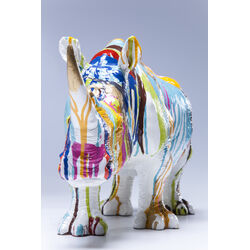 Deco Figurine Rhino Colore 26cm