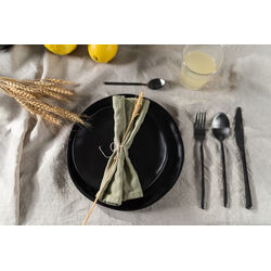 Assiette Organic noire Ø26cm