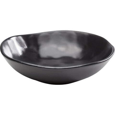 Plato hondo Organic negro Ø22cm