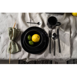 Plate Organic Black Ø20cm