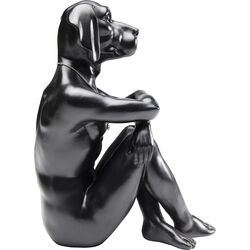 Figura deco Dog Marc negro