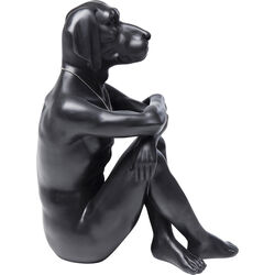 Figurine décorative Gangster Dog noire