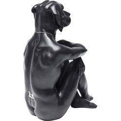 Deko Figur Gangster Dog Black