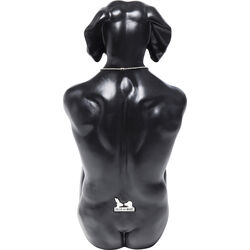 Figurine décorative Gangster Dog noire