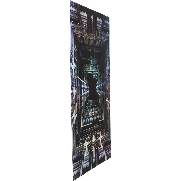 Cuadro cristal Science Fiction 120x180cm