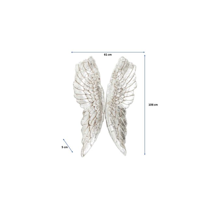 Wandobjekt Angel Wings 61x106cm
