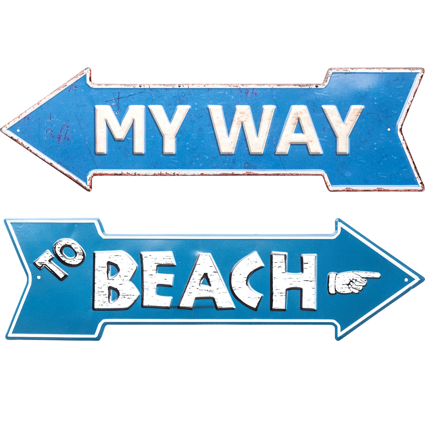 [38464] Decoración pared My Way-Beach 15x51cm - varios