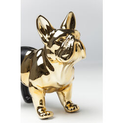 Spardose Bulldog Gold-Schwarz
